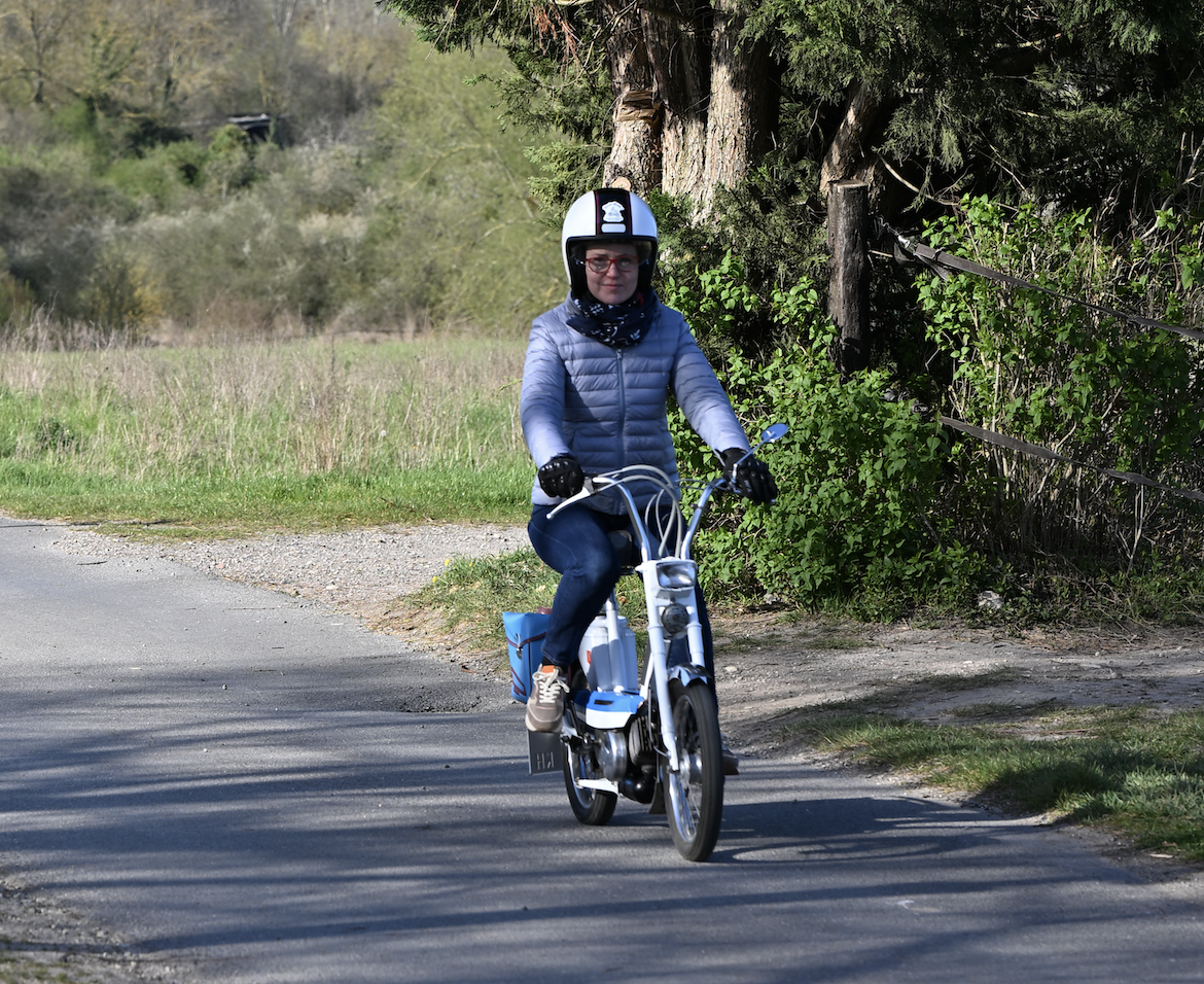 Adélie, fondatrice de Roule Adèle !